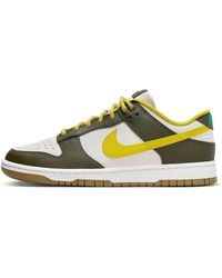Nike - Dunk Low Retro Prm 'Cargo Khaki Vivid Sulfur' - Lyst