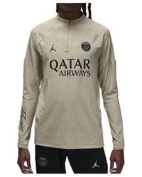 Nike - X Paris Saint-Germain Strike Elite Third Adv Football Drill Top 'Hemp' - Lyst
