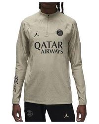 Nike - X Paris Saint-Germain Strike Elite Third Adv Football Drill Top 'Hemp' - Lyst