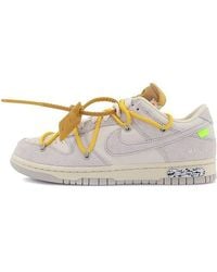 Nike - X Off- Dunk Low 'Lot 39 Of 50' - Lyst