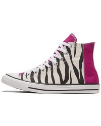 Converse - Chuck Taylor All Star 'Half Zebra Print' - Lyst