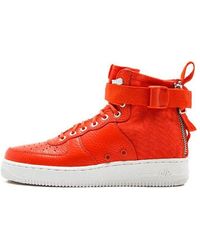 Nike - Sf Air Force 1 Mid 'Team' - Lyst