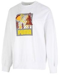 PUMA - (Wmns) Ff Bubble Sleeve Crew Neck Sweatshirt - Lyst
