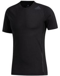 adidas - Ask2 Prm Tee Ss Training Sports Tight Round Neck Short Sleeve - Lyst
