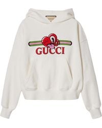 Gucci - (Wmns) Cotton Jersey Sweatshirt With Patch 'Off' - Lyst