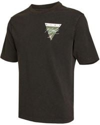 Nike - Flight Essentials Washed Basketball Sports Printing Round Neck Short Sleeve T-Shirt - Lyst