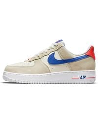 Nike - Air Force 1 '07 Lv8 'Coconut Milk Hyper Royal' - Lyst