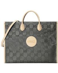 Gucci - (Wmns) Logo Patternprint Off The Gridseries Tote Handholdbag Darkgray - Lyst
