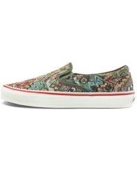 Vans - Nigel Cabourn X Og Classic Slip-On Lx 'Carpet Mix' - Lyst