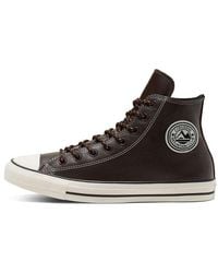 Converse - Tumbled Leather Chuck Taylor All Star - Lyst
