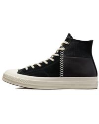 Converse - Chuck 70 Crafted Leather High Egret' - Lyst
