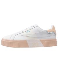 Fila - (Wmns) Fila Court Deluxe Platform Sneakers - Lyst