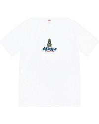 Supreme - Ss22 Week 8 Alien Tee Round Neck Pullover Pattern Cartoon Printing Short Sleeve - Lyst