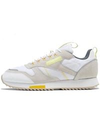 Reebok - Classic Leather Ripple Trail Sneakers White - Lyst