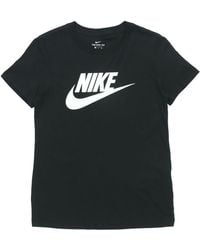 Nike - (Wmns) Sportswear Essentials Logo T-Shirt Asia Sizing Dx7907-010 - Lyst