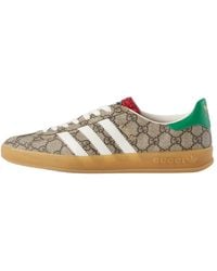adidas - X Gucci Gazelle Gg Supreme Shoes Ebony' - Lyst