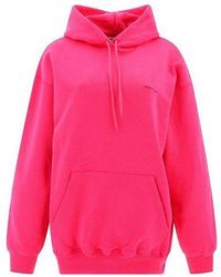Balenciaga - (Wmns) Classic Logo Minimalistic Solid Color Hoodie - Lyst