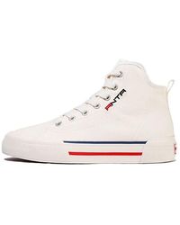 Anta - (Wmns) High Top Canvas Shoes 'Ivory' - Lyst