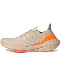 adidas - (Wmns) Ultraboost 21 'Halo Ivory Ultra Pop' - Lyst