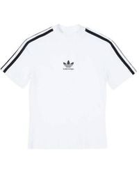 Balenciaga - (Wmns) X Adidas Shrunk T-Shirt - Lyst