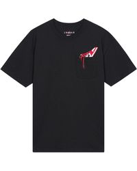 Nike - 1 Pocket Shoes Embroidered Round Neck Short Sleeve T-Shirt - Lyst