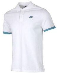 Nike - Colorblock Lapel Short Sleeve Polo Shirt - Lyst