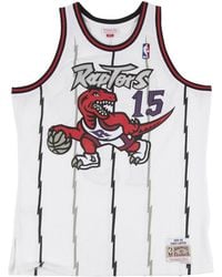 Mitchell & Ness - X Nba Toronto Raptors 1998-99 Home Swingman Jersey 'Vince Carter 15' - Lyst