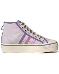 adidas Nizza Platform Sneakers in Black | Lyst
