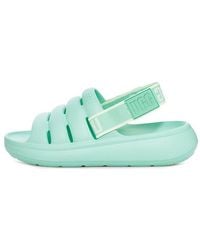 UGG - (Wmns) Fluff Yeah Slide 'Emerald' - Lyst
