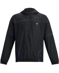 Under Armour - Project Rock Anorak Jacket - Lyst
