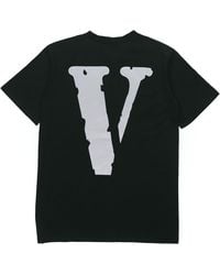 Vlone(GOAT) - 3M Reflective Large Logo Short Sleeve Couple Style - Lyst
