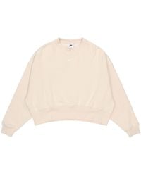Nike - (Wmns) Sportswear Collection Small Logo Cropped Sweatshirt - Lyst