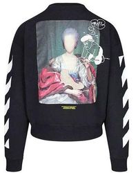 Off-White c/o Virgil Abloh - C/O Virgil Abloh Diag Mariana De Silva Over Sweatshirt - Lyst