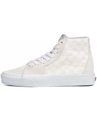 Vans - Crystal Sidestripe Sk8-Hi Tapered Shoe Checkerboard' - Lyst