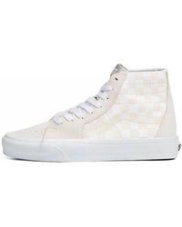 Vans - Crystal Sidestripe Sk8-Hi Tapered Shoe Checkerboard' - Lyst