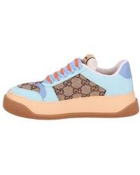 Gucci - (Wmns) Screener Gg Leather Sneakers - Lyst
