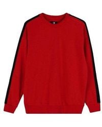 Converse - Track Taping Crew Neck Sweatshirt - Lyst