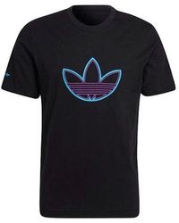 adidas - Originals Outline Logo T Tee - Lyst