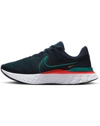 Nike - React Infinity Run Flyknit 3 'Obsidian Bright Spruce' - Lyst