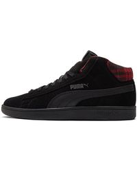 PUMA - Smash V2 Mid Wtr 'Plaid - Lyst