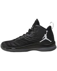 Nike - Shoes Super Fly 5 Sneakers Running Shoes Sports Shoes Parkour Jordan Shoes 'Anthracite' - Lyst