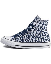 Converse - Chuck Taylor All Star High Wordmark' - Lyst
