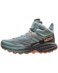 Hoka One One - (Wmns) Speedgoat 5 Mid Gtx 'Agave Spruce' - Lyst