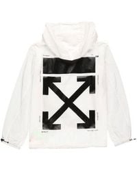 Off-White c/o Virgil Abloh - Fw19 Printing Pullover Hooded Jacket - Lyst