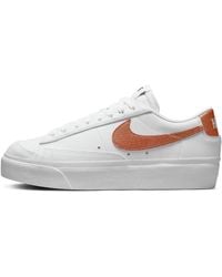 Nike - (Wmns) Blazer Low Platform Metallic Copper' - Lyst