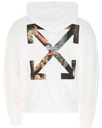 Off-White c/o Virgil Abloh - Pullovers Long Sleeve Cotton Logo Sweatshirt - Lyst