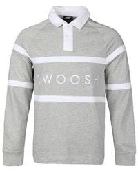 Nike - Alphabet Embroidered Rugby Polo Shirt - Lyst