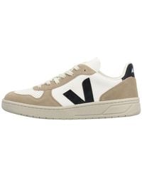 Veja - V-10 Chromfree Low-Top Sneakers - Lyst