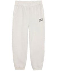 Nike - X Stussy Washed Sweatpants 'Light Bone' - Lyst