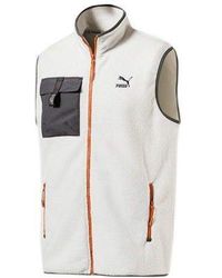PUMA - Xtg Trail Fleece Full Zip Pocket Vest - Lyst